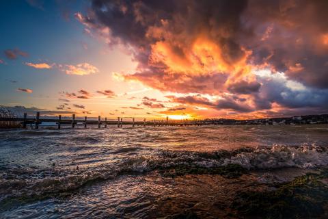Sturm am See