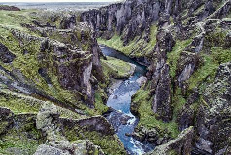  grüner Canyon