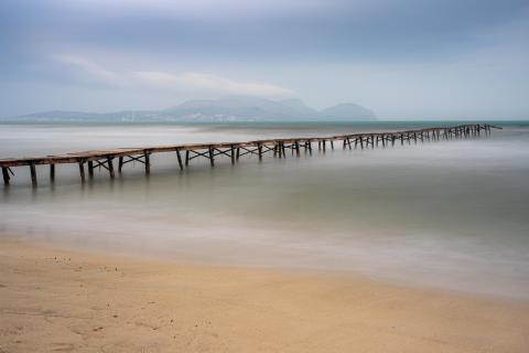 Steg ins Meer