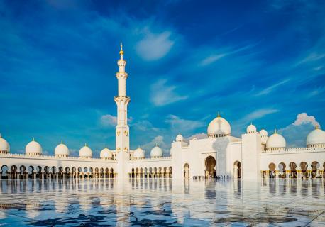 Grosse Moschee in Abu Dhabi