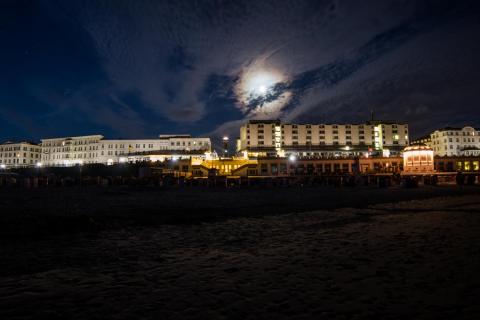 Borkum bei Nacht