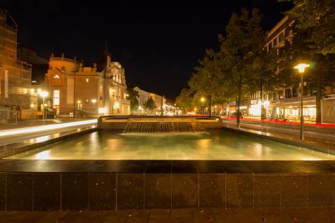 Wasserspiel in Bielefeld