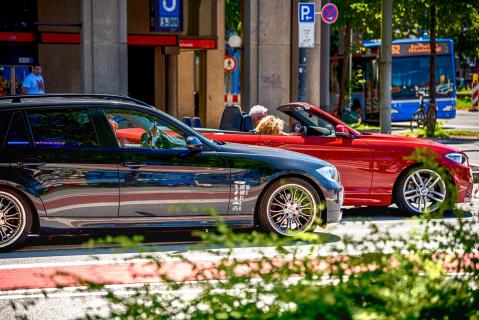 Sommerfreude in der Stadt