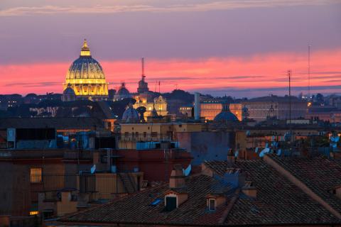 Über den Dächern von Rom