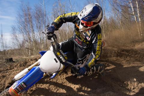 Motocross Kurventraining