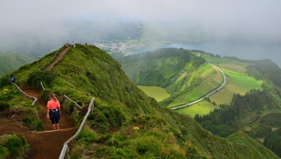 Weitblick im Nebel