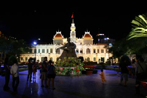 Rathaus in Ho-Chi-Minh-Stadt - Vietnam