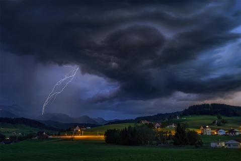 Gewitter in Waldstatt