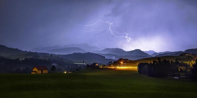 Nachtlicht übern Alpstein