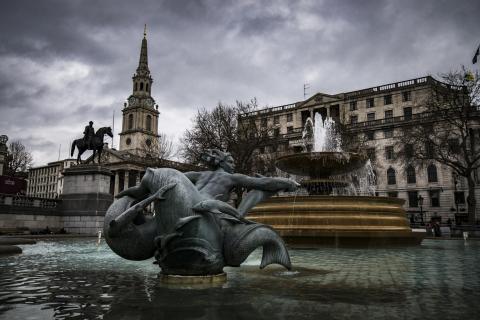 Am Trafalgar Square 