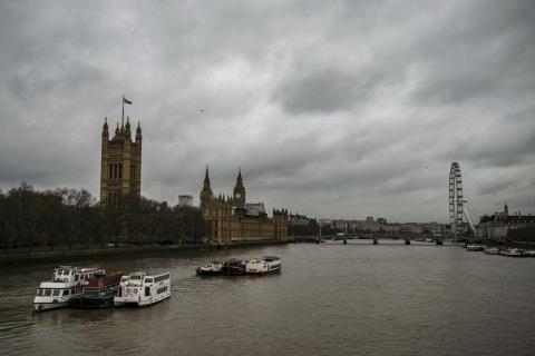 Parlament und London Eye