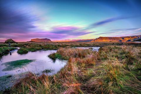 Iceland sunrise