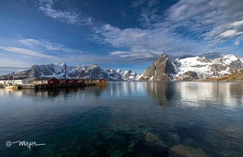 Hafen von Hamnoy auf den Lofoten