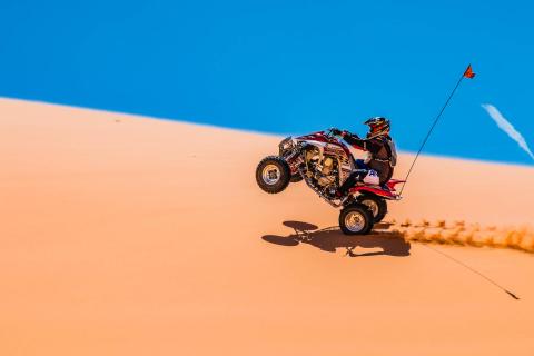 Quad in den Coral Pink Sand Dunes