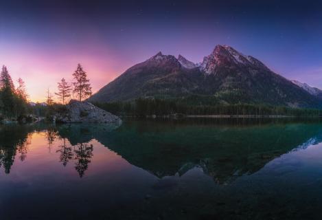 Hintersee twilight