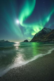 Haukland aurora