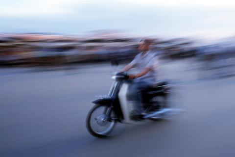 Mopedfahrer