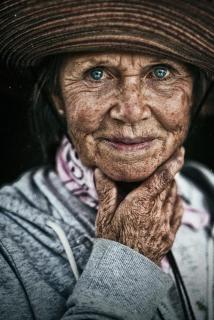 Blaue Augen