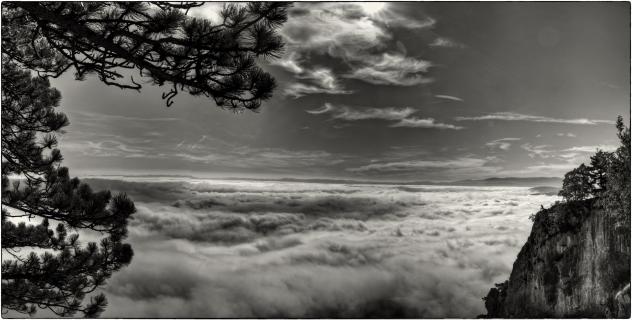 on the edge