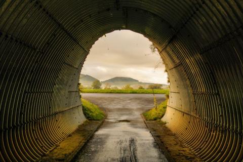 Licht am Ende des Tunnels