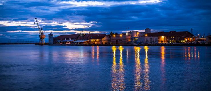 Der Hafen von Thessaloniki