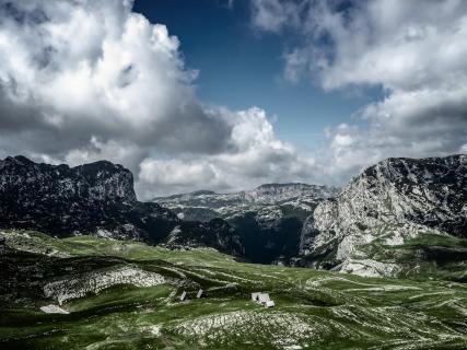 In den Bergen Montenegros