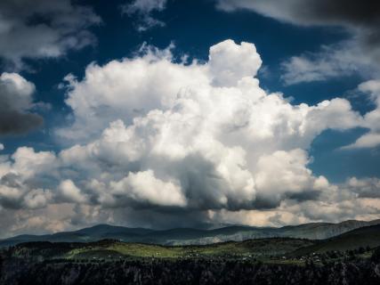 Wolken über Montenegro