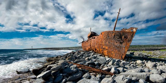 Schiffswrack der Plassey