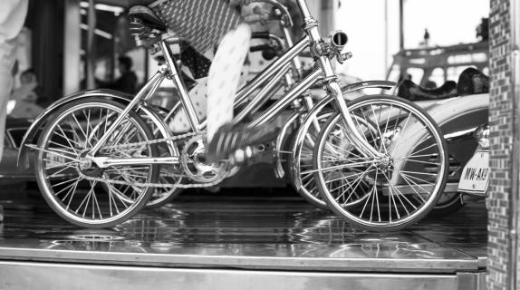 Cycling at the Oktoberfest