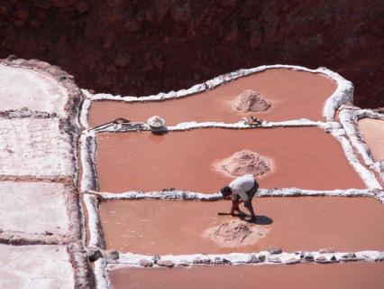 Salzterrassen, Maras, Peru