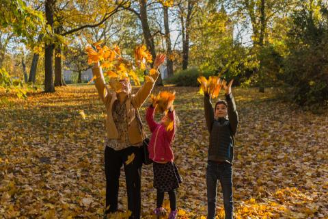 Herbstfreuden mit Oma