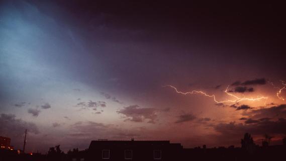 Gewitter über Dortmund