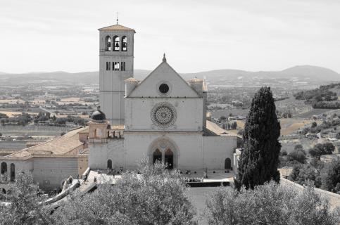 Basilika San Francesco mit Filter