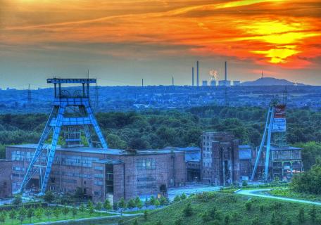 Sonnenuntergang im Ruhrpott 2009