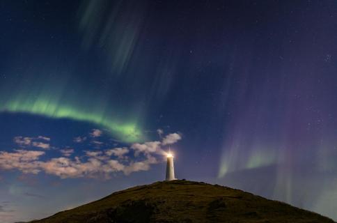 Wo sind die Polarlichter?