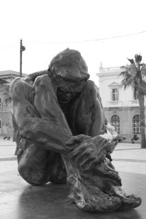Cartagena Hafen Statue