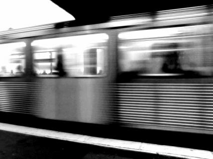 Rush Hour in der U-Bahn, Hamburg