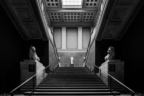 Treppe British Museum