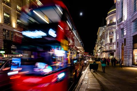Night Bus in London