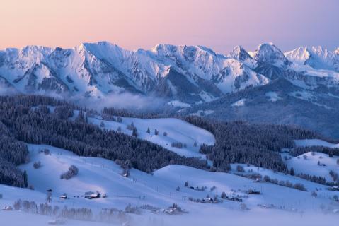 Wintermorgen im Emmental