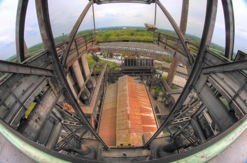 die Welt ist rund oder aus dem Cockpit eines Hubschraubers