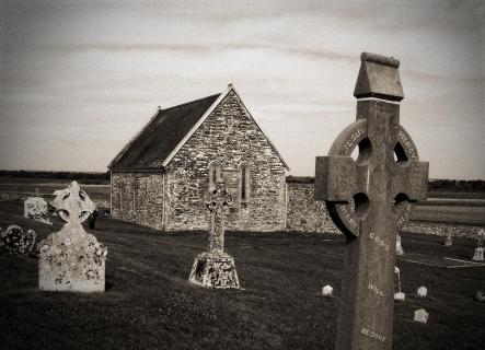 Alter Friedhof in Irland