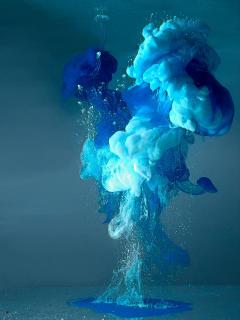 Wasserfarben-Wolke