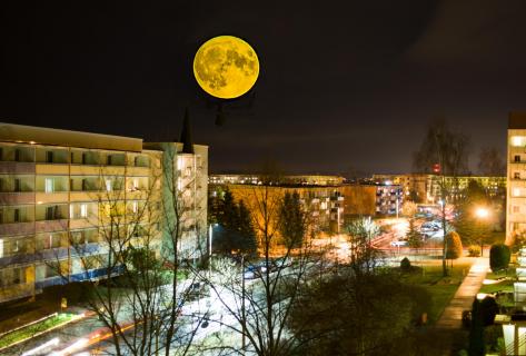 Vollmond in Erdnähe