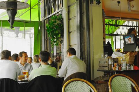Paris-Brasserie La Terrasse zum Wohlfühlen