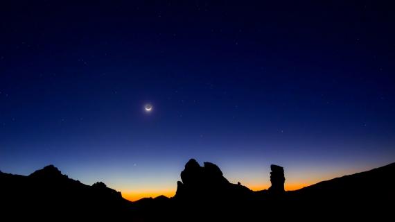 Teide auf Teneriffa bei Nacht