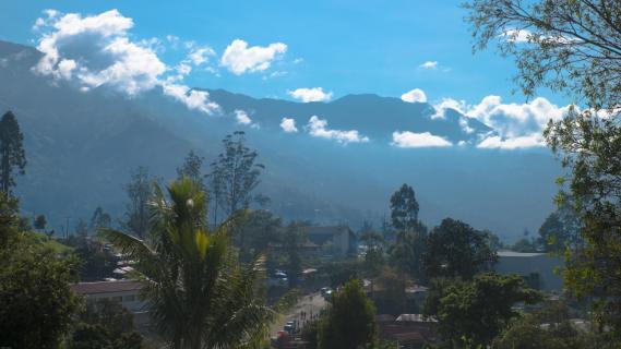 Kundiawa, Stadt in PNG Highlands