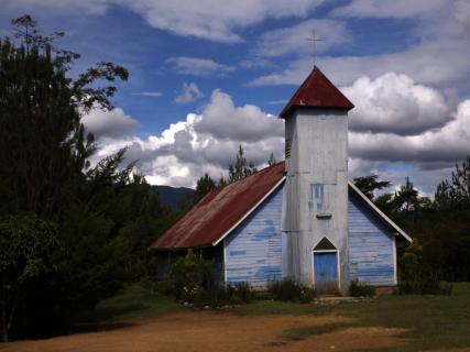 Alte evangelische Kirche in Papua Neuguinea
