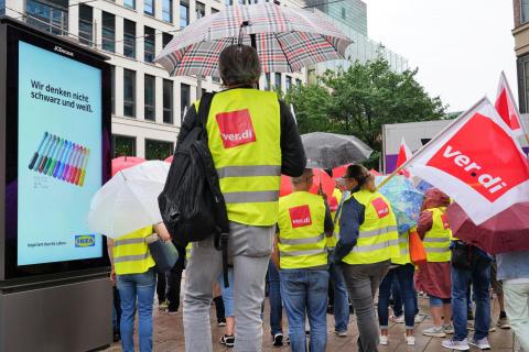 Arbeitskampf für gerechten Lohn