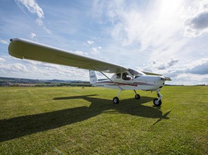 Flieger in der Mittagssonne